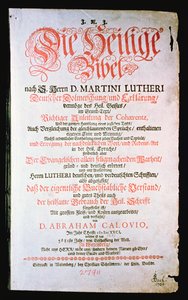 Pismo Święte, tom. I., 1681 autorstwa German School