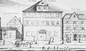 Główna ulica w Norymberdze autorstwa German School