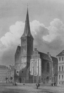 Nikolaikirche, Berlin (staloryt) autorstwa German School
