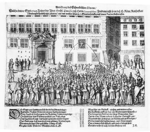 Pokój Norymberski, 25 września 1649 r. autorstwa German School
