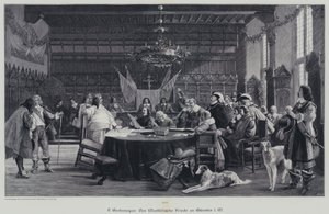 Pokój westfalski kończący wojnę trzydziestoletnią, Munster, Niemcy autorstwa German School