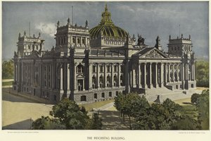 Budynek Reichstagu w Berlinie autorstwa German School