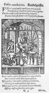 The Tankard Maker, wydana przez Hartmana Schoppera autorstwa German School
