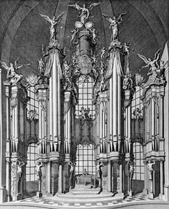 Organy w bazylice św. Marcina, Weingarten autorstwa German School