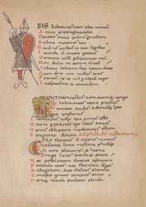 Poezja Horacego w XII-wiecznym francuskim rękopisie autorstwa German School