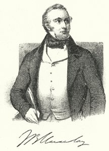 Thomas Babington Macaulay, brytyjski historyk i pisarz (grafika) autorstwa German School