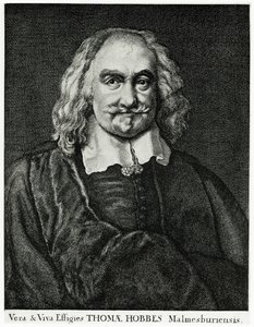 Thomas hobbes autorstwa German School