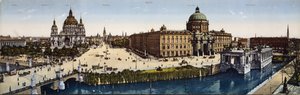 Widok na Berlin na przełomie wieków autorstwa German School