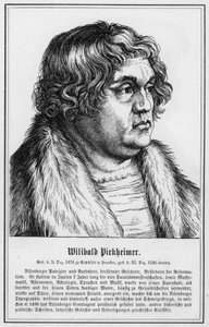 Willibald Pirckheimer (Grawerowanie) autorstwa German School