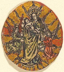 Madonna z Dzieciątkiem autorstwa German or Netherlandish 15th Century