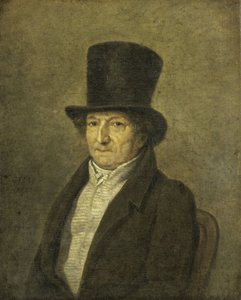Portret Jeana Bernarda, kolekcjonera sztuki i malarza w Amsterdamie