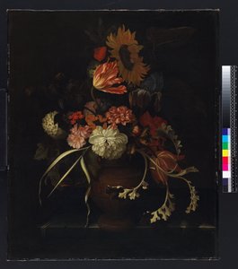 Martwa natura z kwiatami (olej na płótnie) autorstwa Gerrit Pietersz
