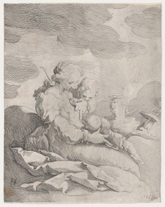 Wiara, Nadzieja i Miłość, ca. 1593. autorstwa Gerrit Pietersz Sweelink