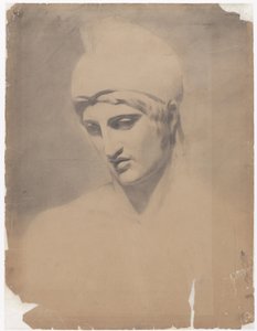 Studium Akademii z głową w hełmie autorstwa Gerrit Willem Dijsselhof