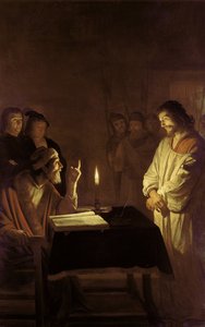 Chrystus przed Najwyższym Kapłanem, 1617