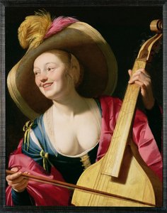 Viola-da-gamba Player (patrz także 64635)