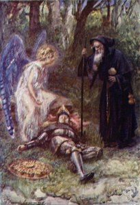 „«Spójrz na ten ciężki widok, wielebny panie!»” (litografia kolorowa)