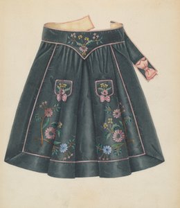 Fartuch, 19351942. autorstwa Gertrude Lemberg