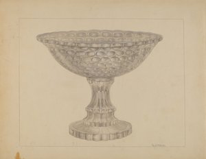Miska na poncz, 19351942. autorstwa Gertrude Lemberg