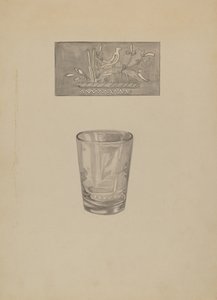Kieliszek do whisky, 19351942. autorstwa Gertrude Lemberg