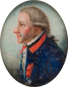Portret generała Vandermeercka, ok. 1735-63 (olej na papierze)