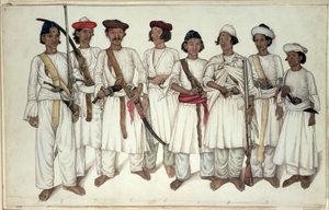 Osiem Gurkhów, 1815
