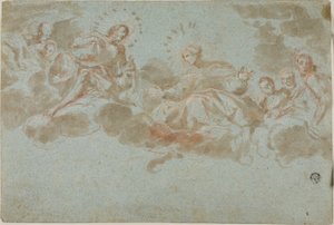 Chrystus i Dziewica w chwale