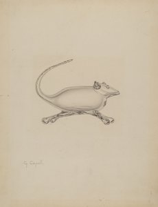 Mysz, ok. 1937. autorstwa Giacinto Capelli