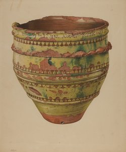 Do widzenia. Niemiecki Jardiniere, ok. 1939. autorstwa Giacinto Capelli