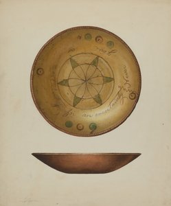 Pa. Tabliczka niemiecka, ok. 1900 r. 1938. autorstwa Giacinto Capelli