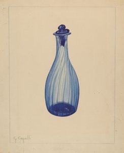 Butelka na wodę toaletową, 1937. autorstwa Giacinto Capelli
