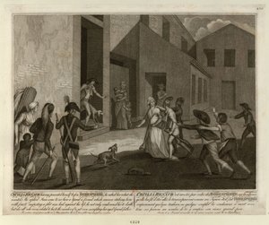 Aresztowanie Cécile Renault 22 maja 1794 r. w mieszkaniu Robespierre