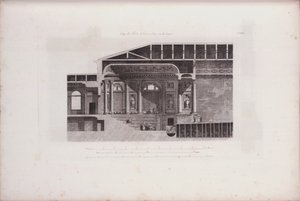 Przekrój Auli Teatru Ermitażu, 1783