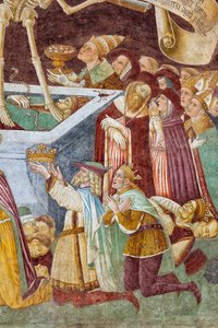Fragment Triumfu Śmierci i Tańca Śmierci
