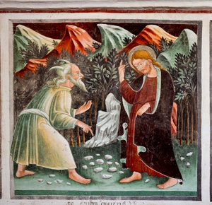Kuszenie Jezusa, fragment z Życia Jezusa