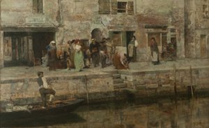Podróżujący muzycy, ok. 1881-83 (olej na płótnie)