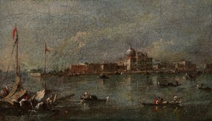 Scena wenecka, koniec XVIII – początek XIX wieku.