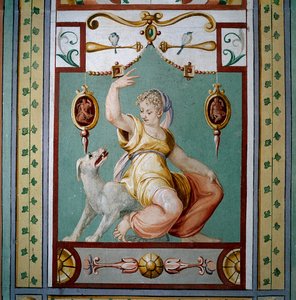 Alegoria wierności (fresk) autorstwa Giallo Fiorentino