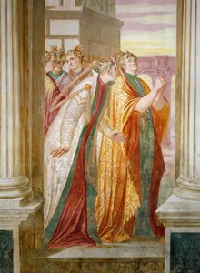 Sophonisba we łzach autorstwa Giambattista Zelotti