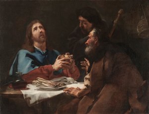 Wieczerza w Emaus, ok. 1720 (olej na płótnie)