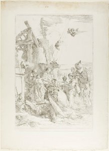 Adoracja Trzech Króli autorstwa Giambattista Tiepolo