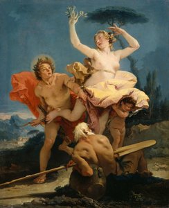 Apollo i Daphne, 1743-1745 .