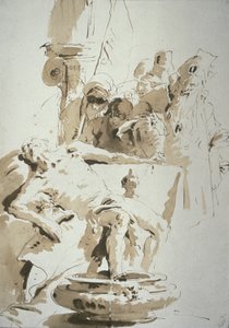 Fantazja o śmierci Seneki autorstwa Giambattista Tiepolo