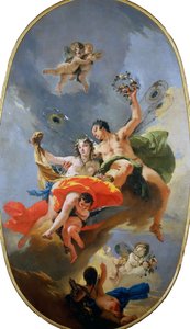 Triumf Zefira i Flory, ok. 1735.