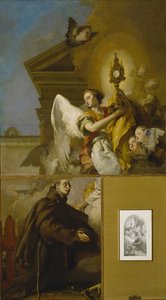 Wizja Saint Paschal Baylon, 1767-1769