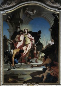 Schwytanie św. Jerzego (malarstwo) autorstwa Giambettino Cignaroli