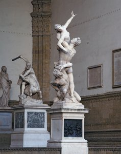Porwanie Sabinki, 1574-82 (marmur) (patrz także 359413)