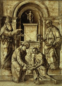 Scena ofiarna autorstwa Gian Francesco de Maineri