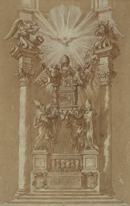 Studium do Katedry św. Piotra autorstwa Gian Lorenzo (studio of) Bernini