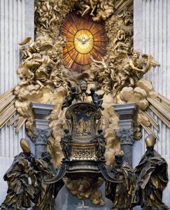 Katedra św. Piotra autorstwa Gian Lorenzo Bernini